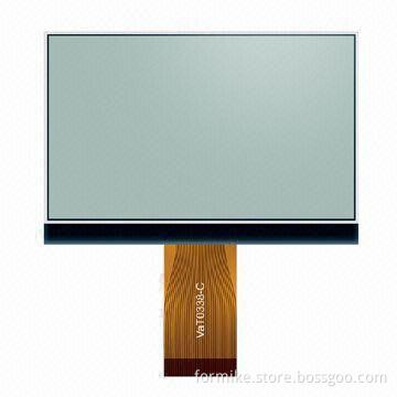 Graphic LCD Module with 128 x 64 Pixel Resolution, Green LED Backlight and NT7565R Controller
